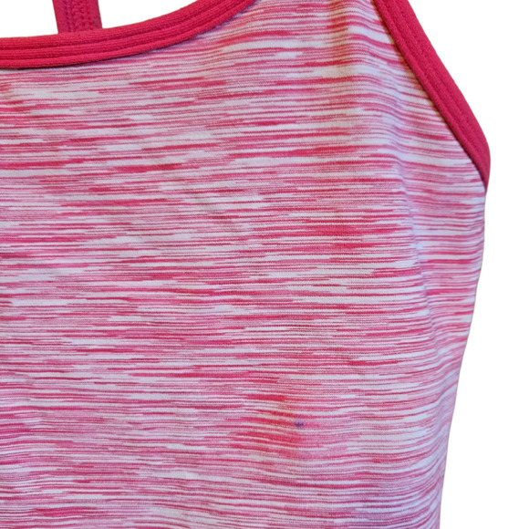 Lululemon Power Y Tank Top Racerback Built In Bra Pink Women's Size 6 - Picture 7 of 7